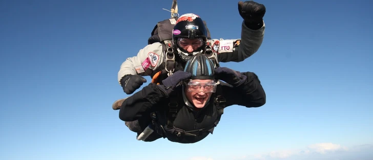 skydiving
